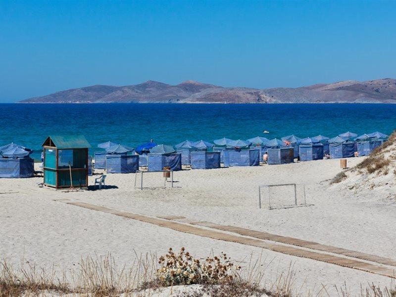 Sandy Beach Marmari  Exterior photo