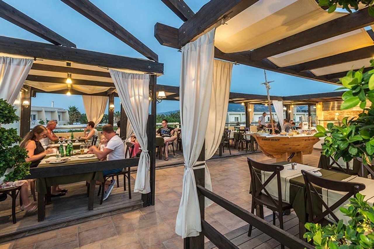 Sandy Beach Marmari  Exterior photo